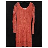 Sz MD Boston Proper Crochet Dress
