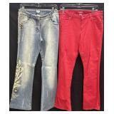 (2) Sz 6&10 Cache Jeans