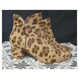 Sz 7.5 Cole Haan Real Fur Boots