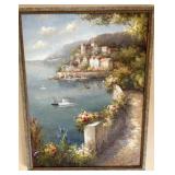 Reproduction of 'Marina Vista II' by artist
