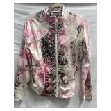 Sz M Christine Alexander Full Zip Jacket