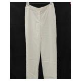 Sz 8 Armani Collezioni Silk Blend Wide Leg Pants