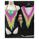 MD/10 Trina Turk Swimsuit & Cover Up