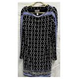 Sz 10 Joseph Ribkoffï¿½ Black, White & Blue