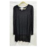 Sz 10 Joseph Ribkoffï¿½ Black Oversized Knit Top