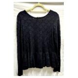 Sz 12 Joseph Ribkoffï¿½ Black Lace Blouse