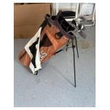 Golf clubs & bag