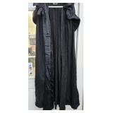 Black Vintage-style Opera Cloak Featuring a deep