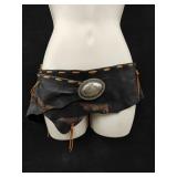 Patricia Wolf MD Leather Belt
