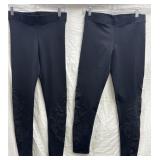 (2) Sz S/M Brazil Roxx Black Embroidered Camo