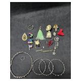 Unpaired Earrings, Loose Jewelry Pieces & More