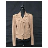 Sz M/L White House Black Market Tan Suede