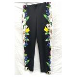 Joseph Ribkoffï¿½ Black & FloralPattered Stretch