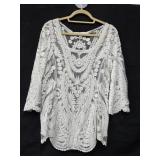 (4) White Ladies Shirts