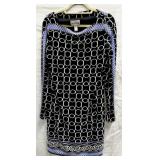 Sz 10 Joseph Ribkoffï¿½ Black, White & Blue