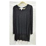 Sz 10 Joseph Ribkoffï¿½ Black Oversized Knit Top