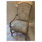 Vintage French Louis XIV Style Armchair with a