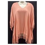 Sz S/M Dairi Women's Moroccan Fringe Tunic