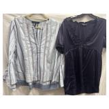 (2) Sz M BCBGMAXAZRIA Blouses