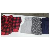 Plaid PJ Set (S) & Lounge Pants (M)