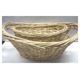 (2) Wicker Baskets