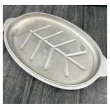 VTG Cast Aluminum Sizzling Platter