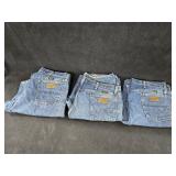 (3) Prs 38x32 Wrangler Men