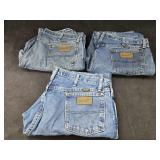 (3) Prs 38x32  Mens Wrangler Men