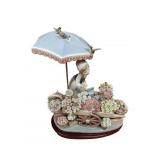 Lladro "Flowers of the Season" Porcelain Figure