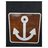 18"ï¿½18" Anchor Graphic Sign