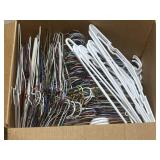 Box with Plastic & Metal Hangers