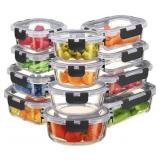 NIB Glass Food Container (24 Pcs)
