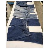 (3) Prs Ladies Boot Cut Jeans & (1) Pr Bermuda