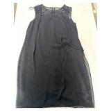 Sz 10 Ivy Blu Black Dress
