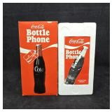 NIB 1983 Coca-Cola Bottle-shaped Landline Phone