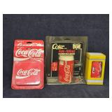 VTG Coca-Cola Radio. Can Puzzle & (2) Pkgs of