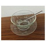 Vintage Princess House Condiment Bowl Set w/