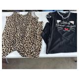 Sz 3XL Romper & Sz L Long Sleeping Gown