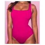 TA3 Squarey Magic Slimming Corset Swimsuit Sz