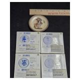 (4) New & Sealed Goebel M.I. Hummel Miniature