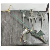 Assorted Impact Sprinklers and a Hose Nozzle