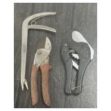 Ratcheting PVC Pipe Cutter & More