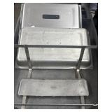 (2) 9-Liter 9.5 Quart Stainless Steel (Lids Only)