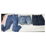 Sz 14 Blue Jean Pants, Skirt & Shorts