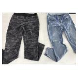 (2) Sz M Skinny Pants