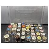 13.5"x 8.5" Clear Storage Containers with Spools