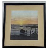1993 Scientists Cliffs Photograph Framed 13"x14"