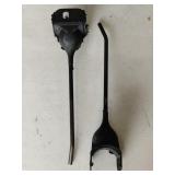Set of (2) Rubber Mounted Rake Tooth