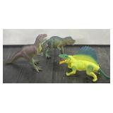 (3) Toy Dinosaurs