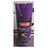 Krylon Gloss Rich Plumb Paint & Primer